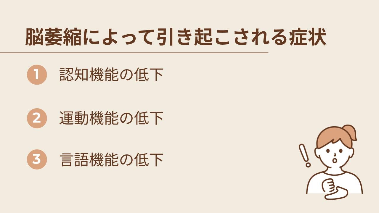 言語機能の低下