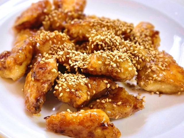 動脈硬化対策の簡単レシピ｜鶏ささみ肉のごま焼き