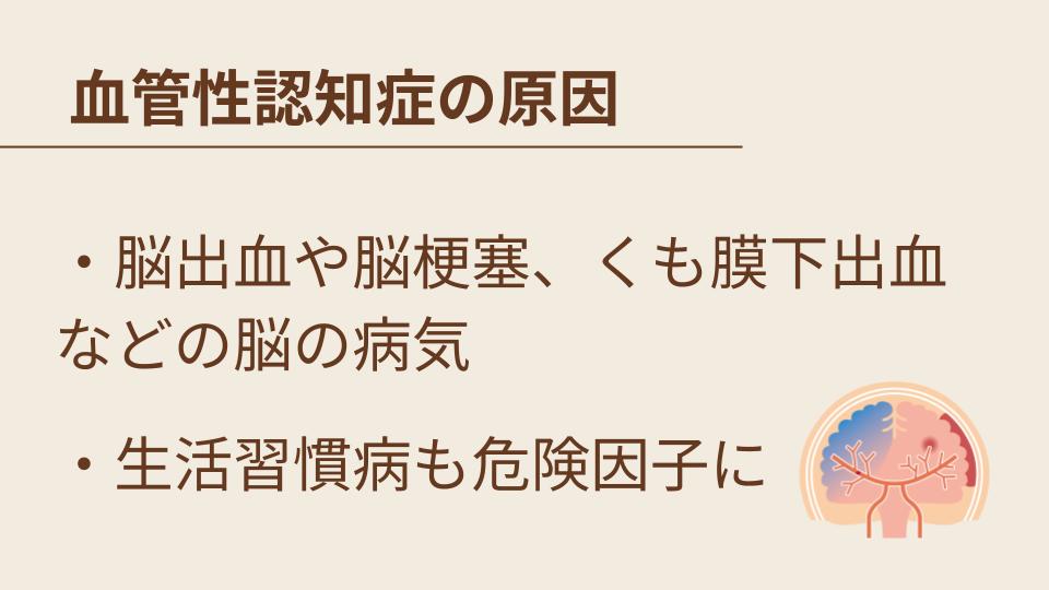 血管性認知症の原因