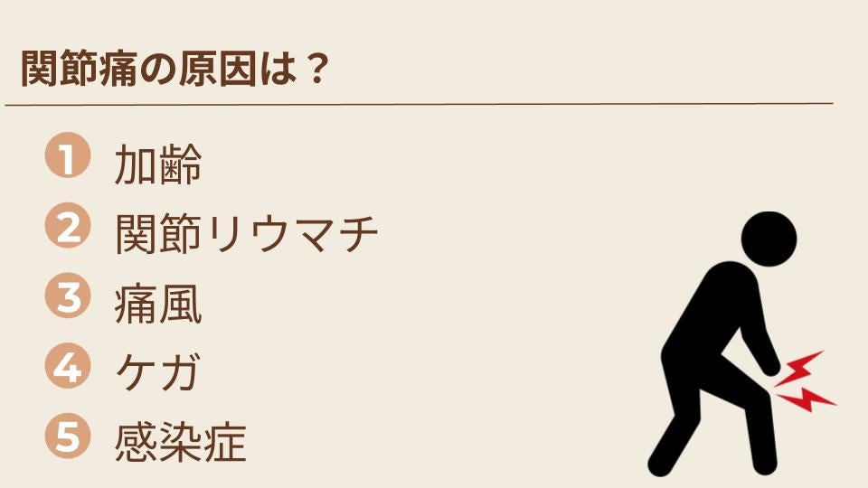 関節痛の原因