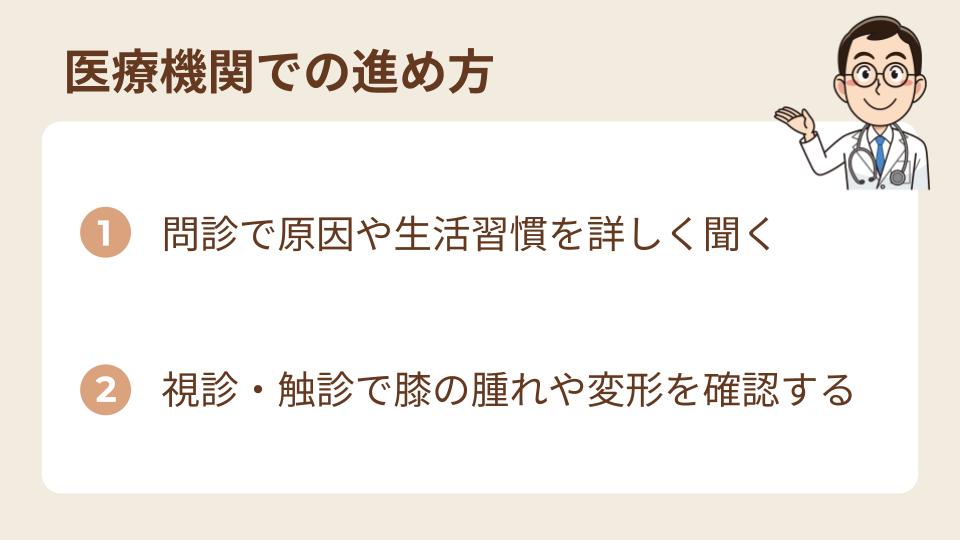 膝の痛みはどう診断される？医療機関での進め方を解説