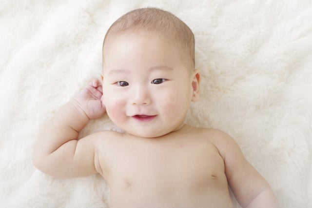 乳児湿疹ができない子のイメージ写真
