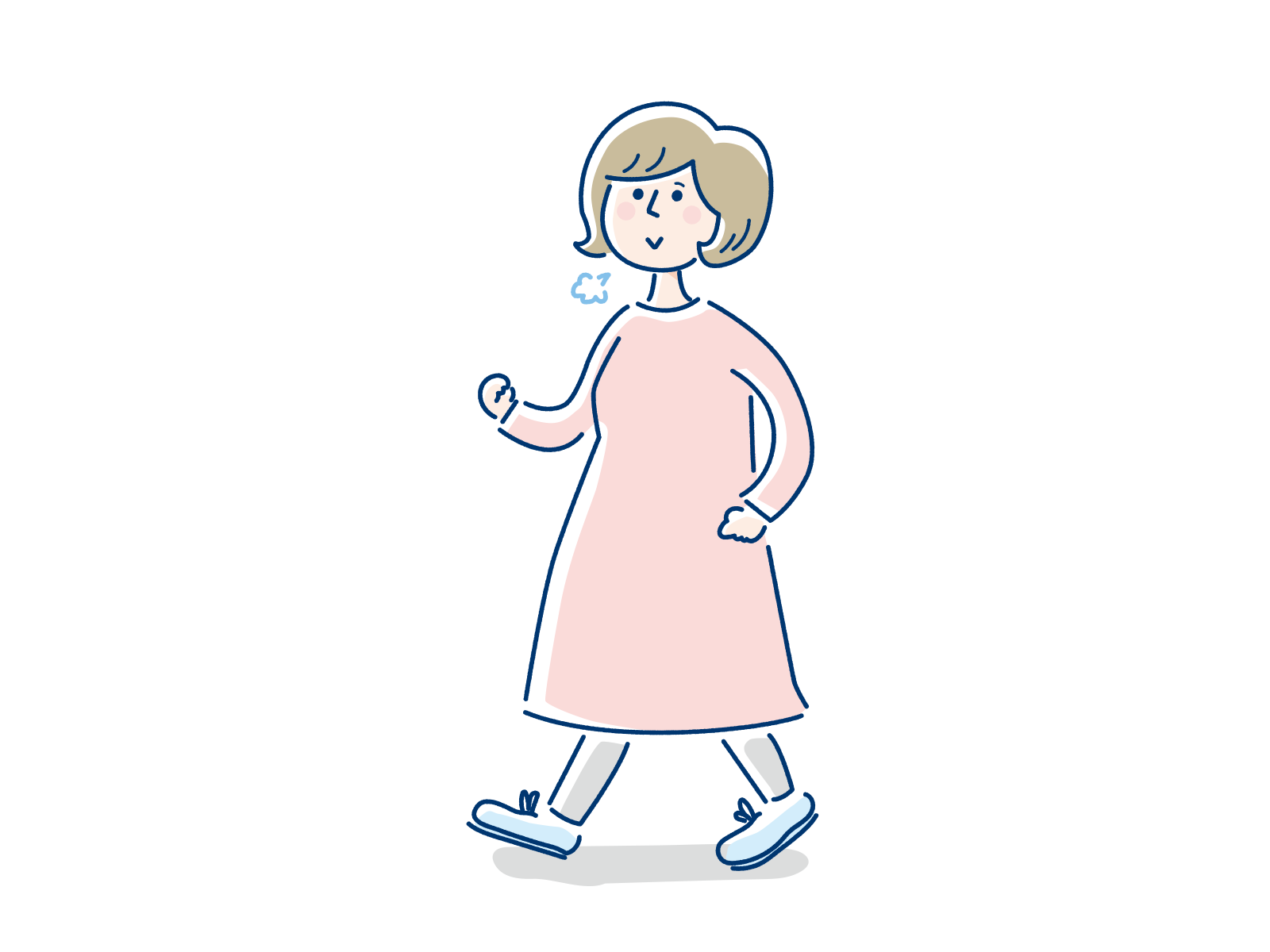 妊娠線の予防に大切な5つのポイント:適度に体を動かす