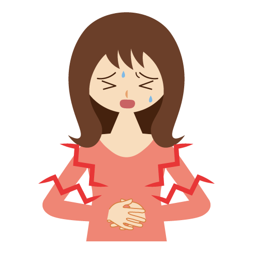 生理の出血量が多い、生理痛が強い、性交時に出血する時は、器質性出血のサインかもしれません。子宮筋腫や子宮内膜症、卵巣嚢腫、感染症などにより出血している可能性があるため、出血の原因を知るために病院を受診しましょう。