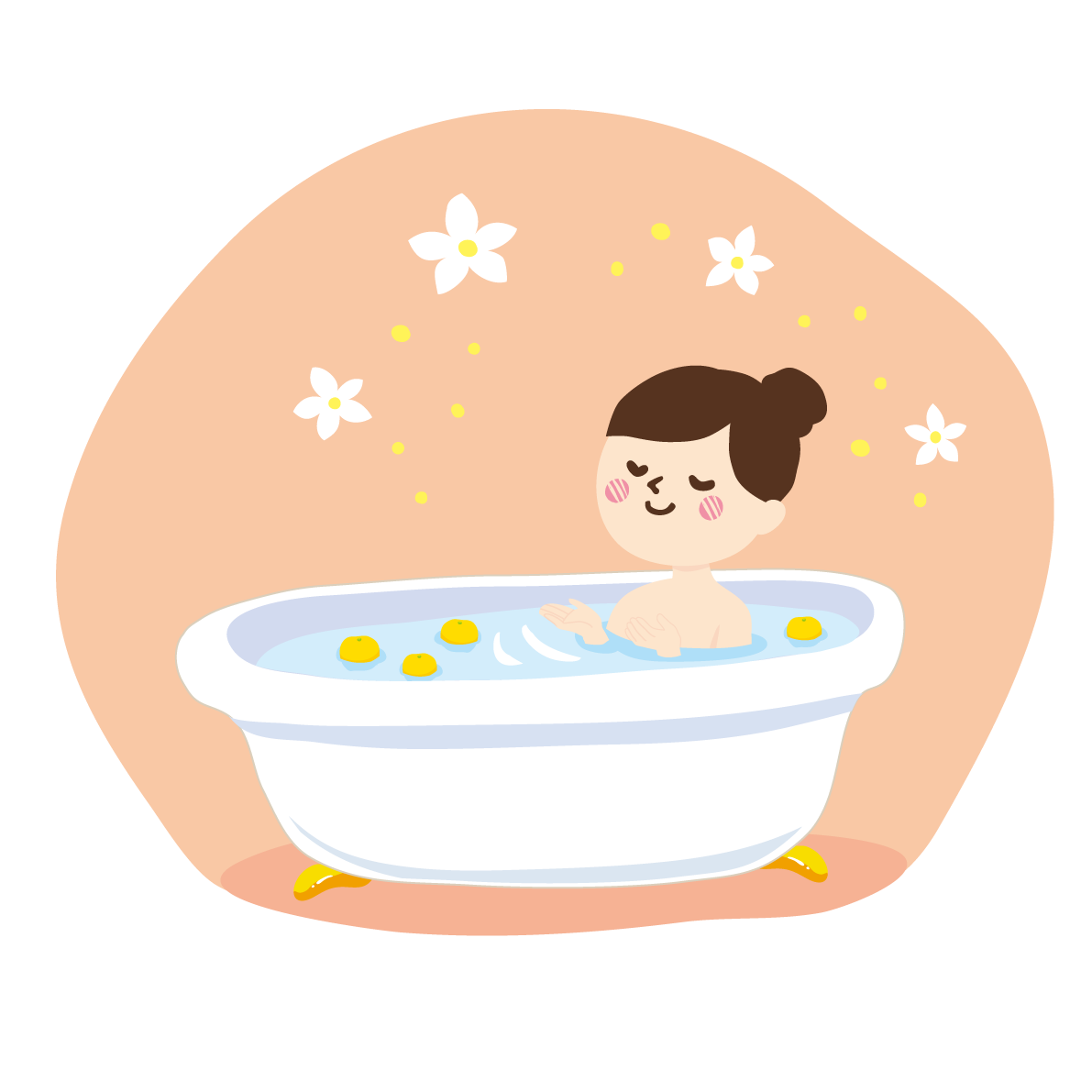 妊娠に冷えは大敵。冷えを予防するためには、冷たい飲み物を避ける、体が冷えにくい食事を意識する、お風呂に浸かって体を温めるなどの工夫をしましょう。