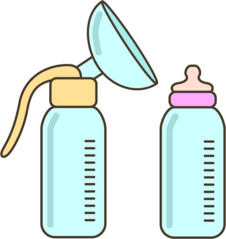 搾乳した母乳を哺乳瓶に入れて与えれば、哺乳瓶で飲む練習になる