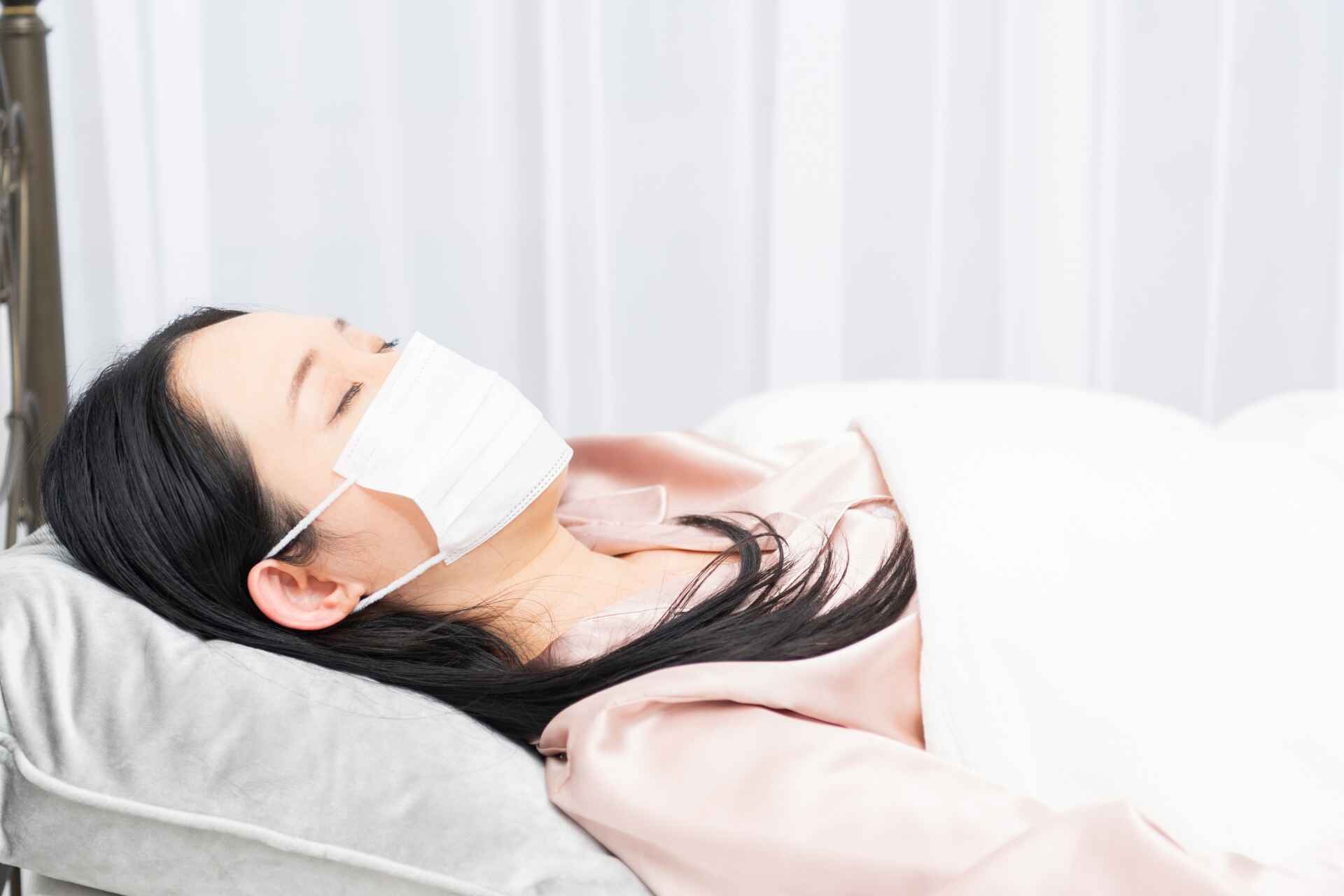 咳で体力を消耗してしまうため、できるだけ体を休める時間をつくる