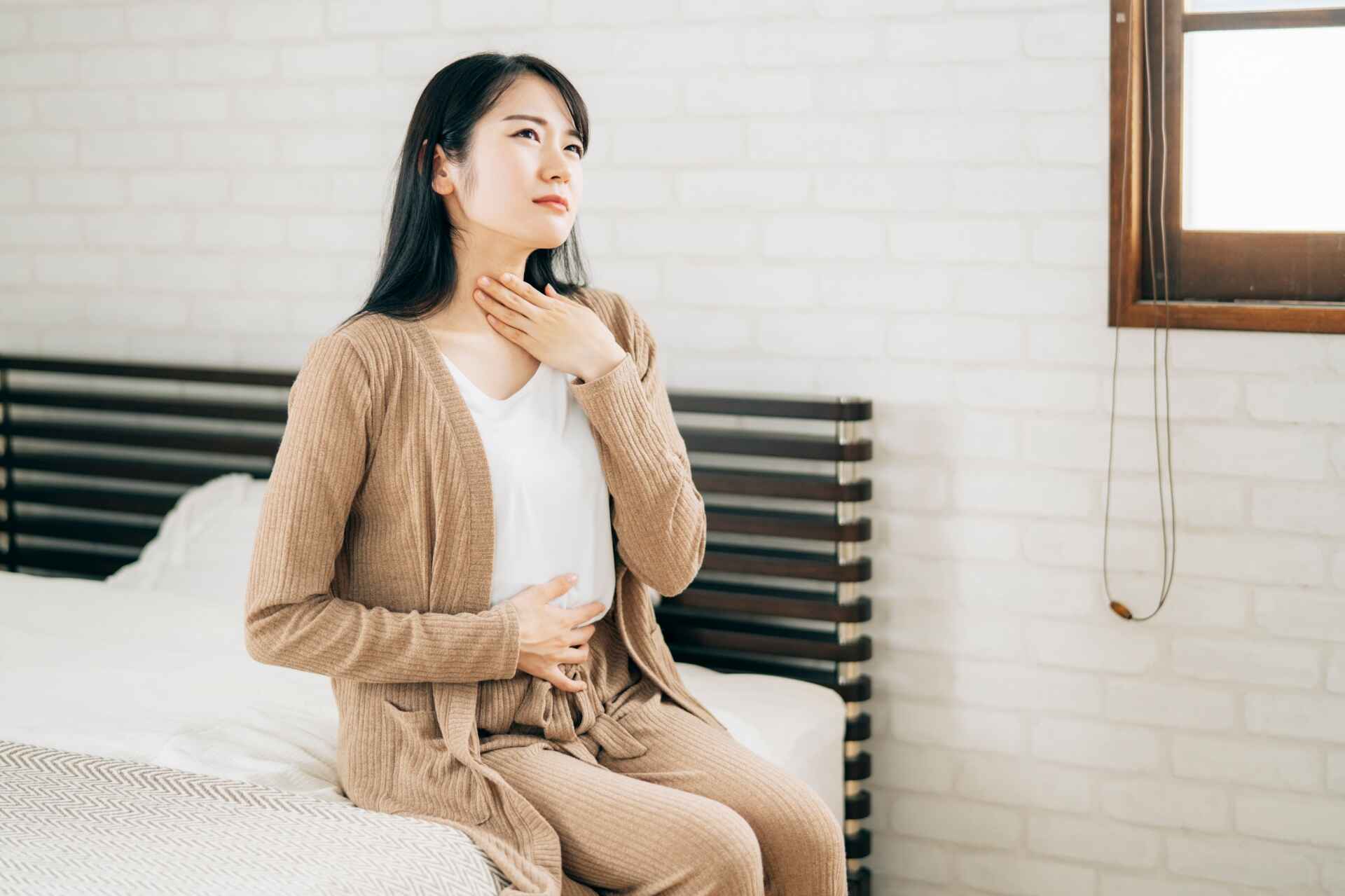 強い咳によってお腹に圧がかかると、子宮収縮につながる恐れがある