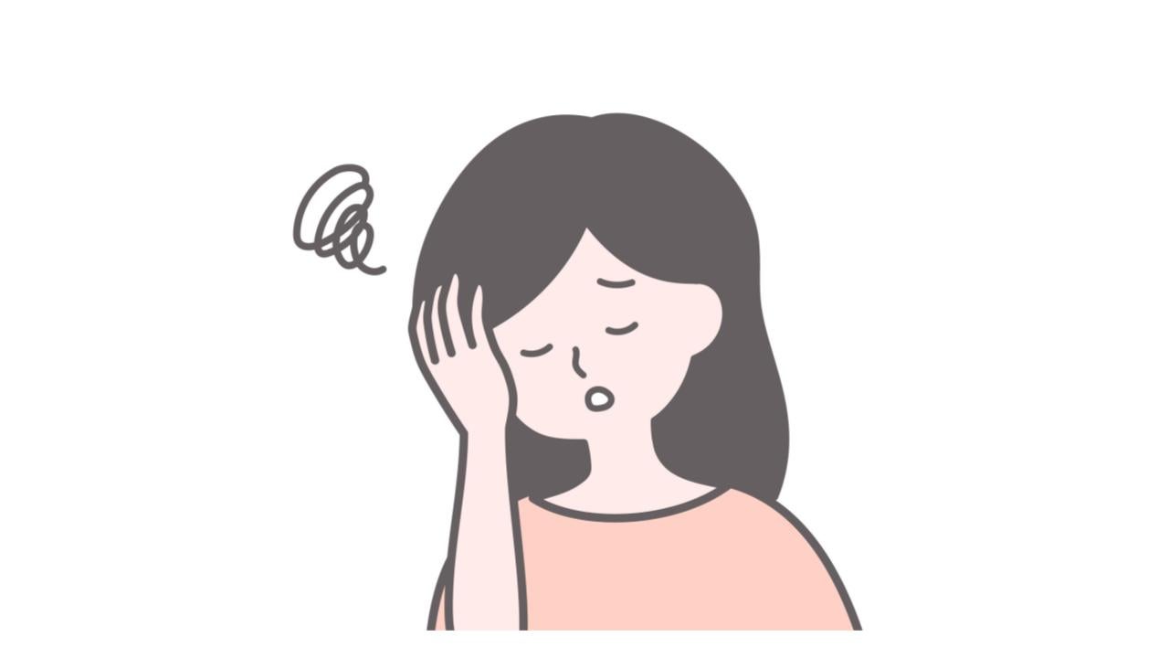 妊娠初期ではホルモンバランスやつわりによって立ちくらみやめまいが起きやすいです。