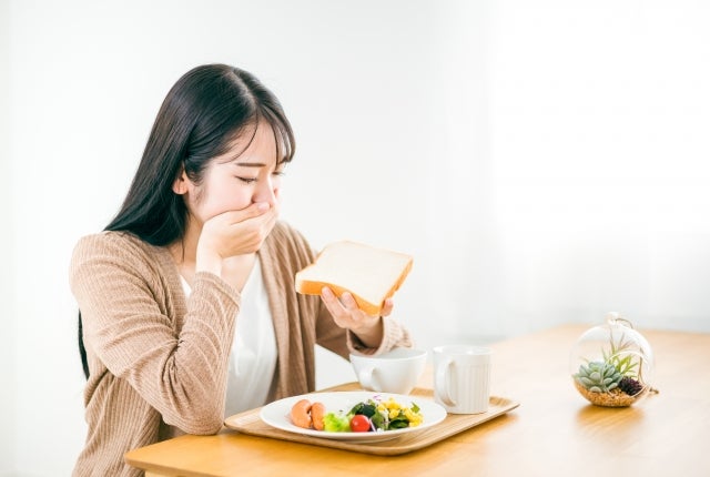 妊娠初期のつわりで食欲のない人