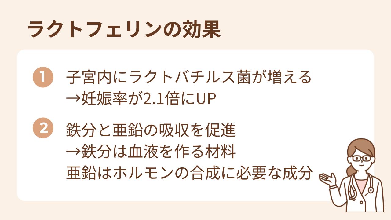 子宮内フローラを整え、妊娠に必要な栄養素の吸収を促進