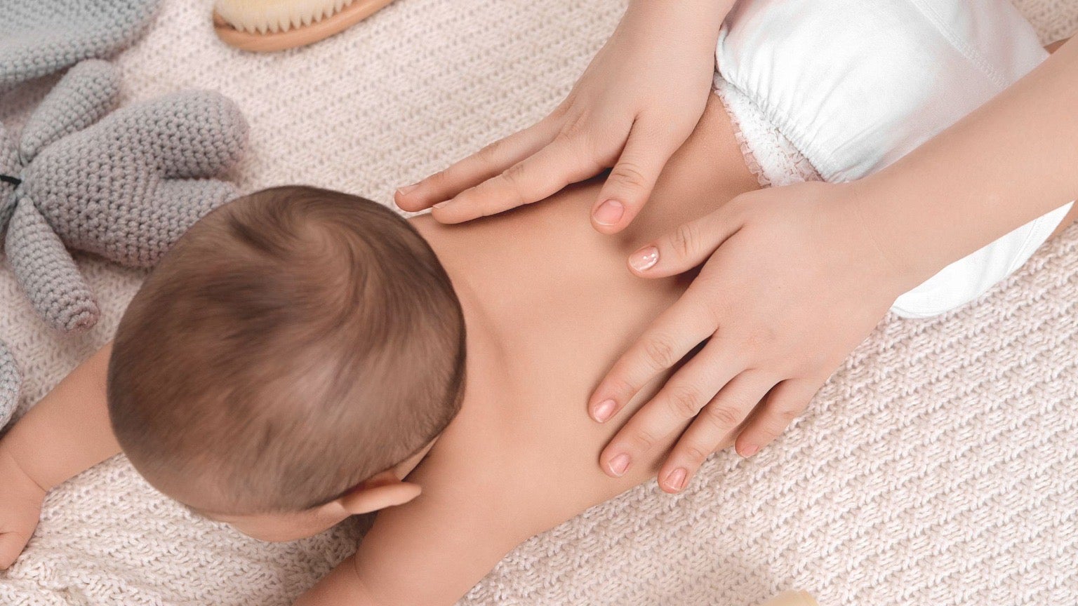 乳児湿疹やアトピーの予防には適切なスキンケアが大切です