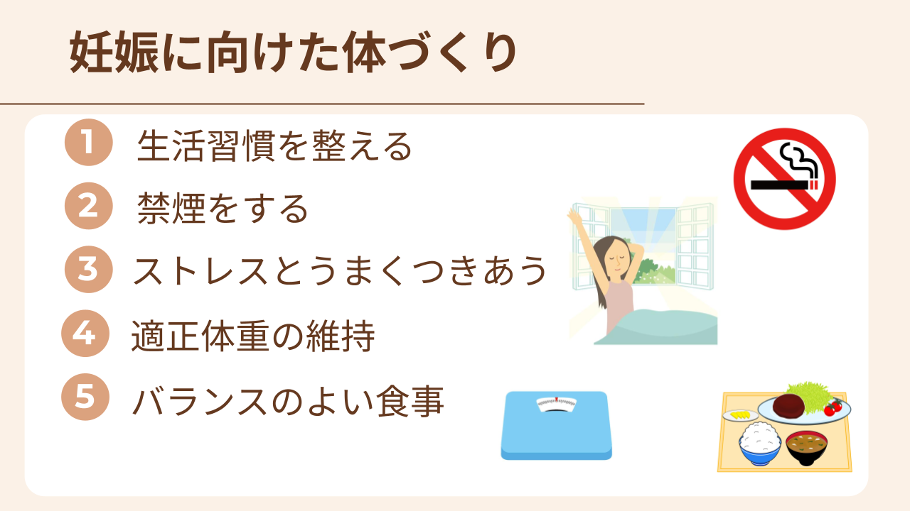 年齢に関わらず妊娠に向けたカラダづくりが大切