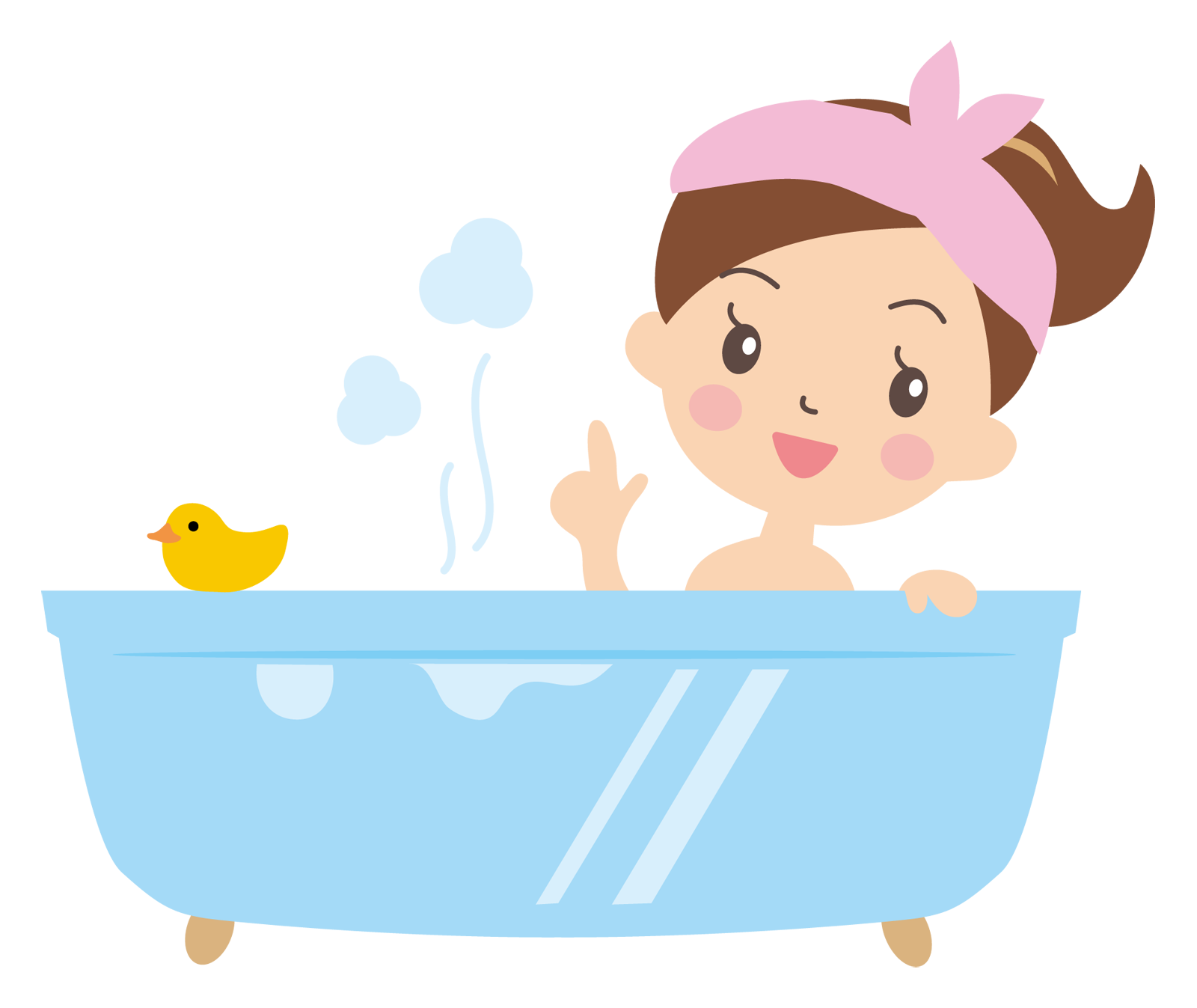 妊娠後期に湯船につかることで便秘のマイナートラブルの解消が期待できます。