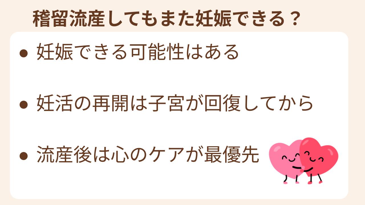 妊娠できる可能性はある