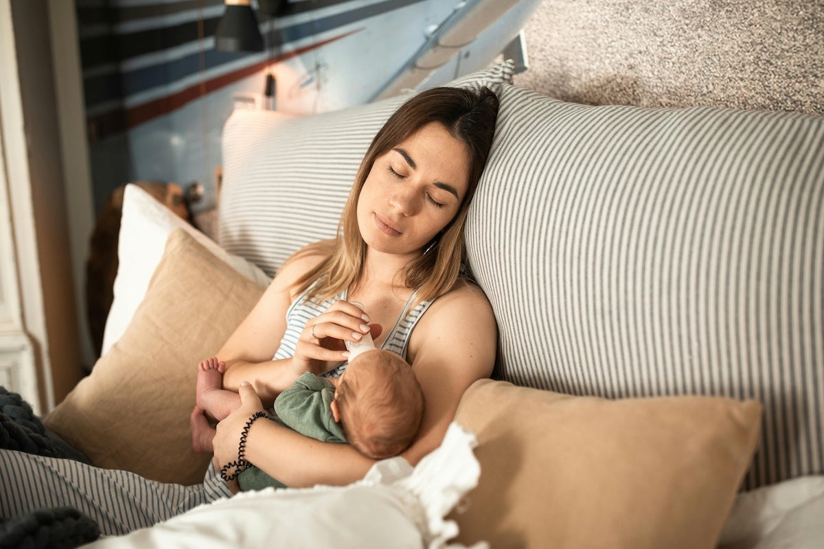 授乳のあとに乳房が柔らかくなったり軽くなったりする
