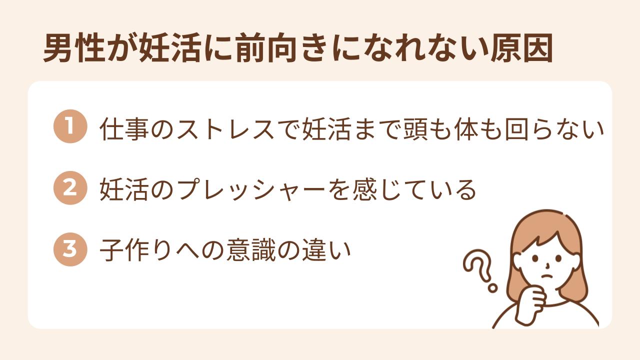 妊活は不安や悩みを話し合うことが大事