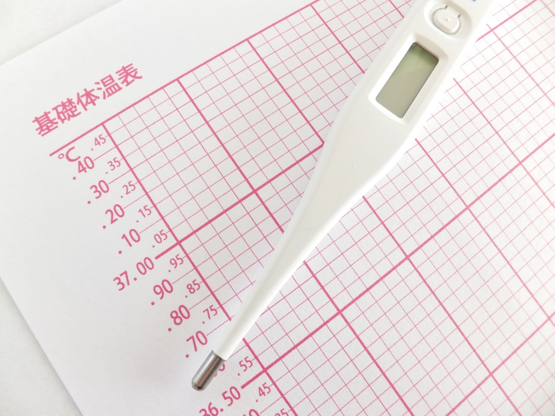基礎体温を測るときは婦人体温計と基礎体温表が必要