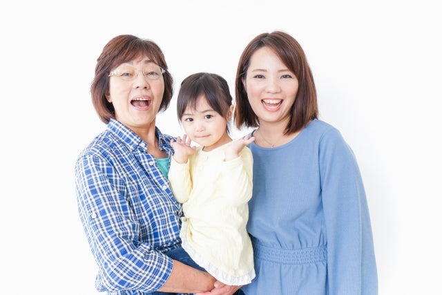 三世代の親子