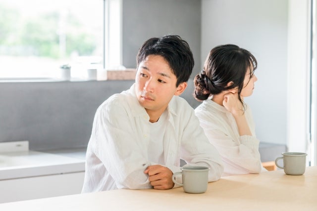 機嫌の悪い夫婦