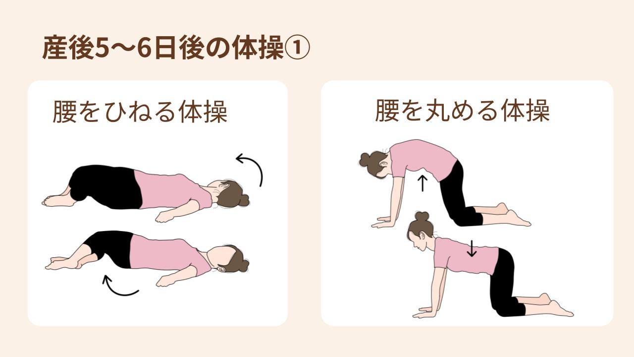 簡単・短時間でできる！産褥体操のやり方：産後5日以降の体操