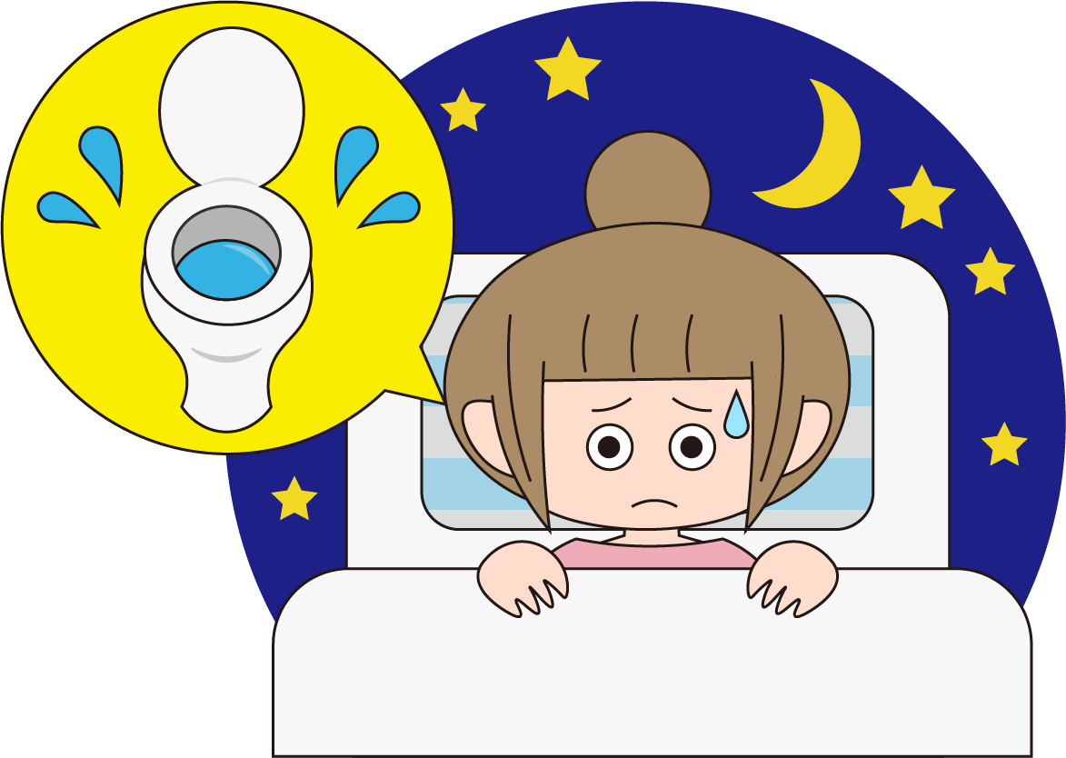 【シーン別】頻尿の対策と対処法：夜寝ているとき
