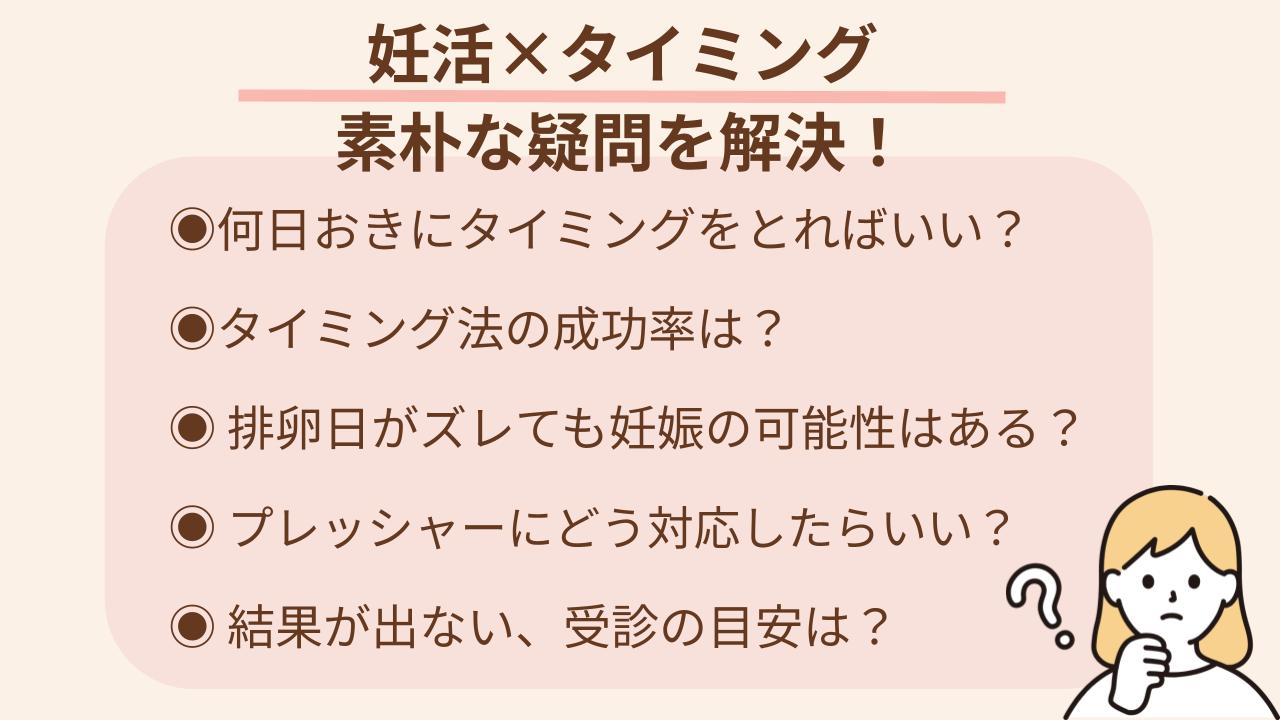 よくある疑問に回答します