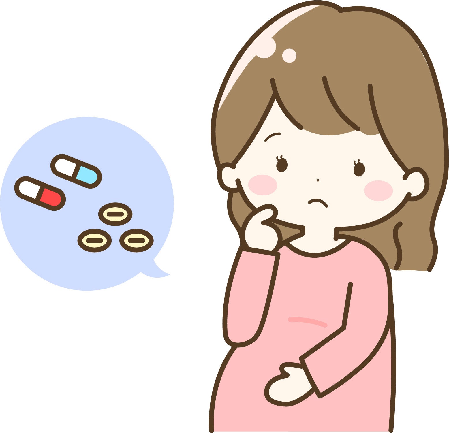 妊娠中に動悸がする原因：原因6：薬の副作用のため