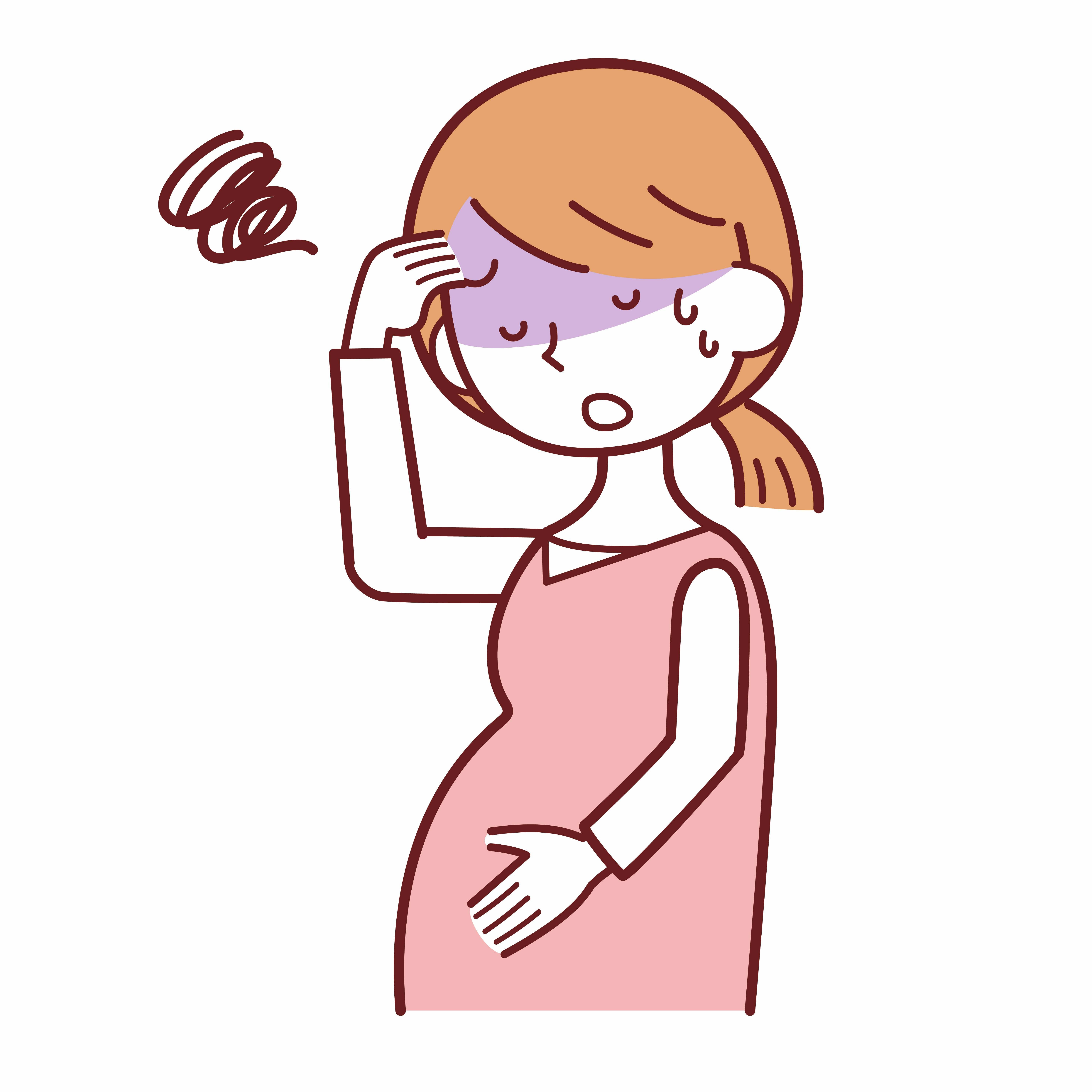 妊娠中に動悸がする原因：原因4：貧血になりやすいため