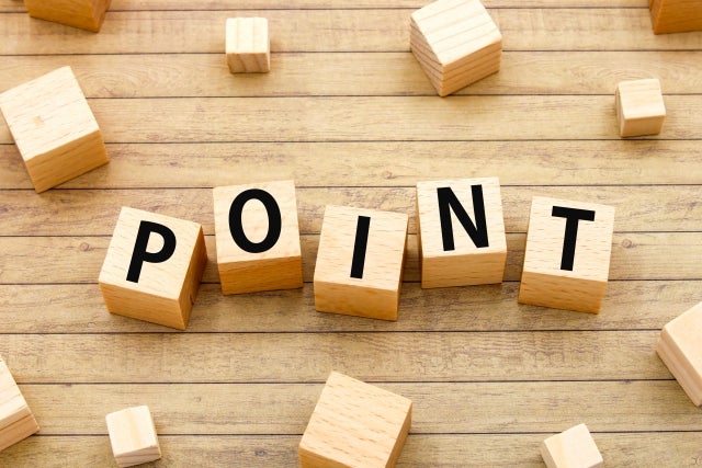 æšè£œãããã¯ã«æžãããPOINT