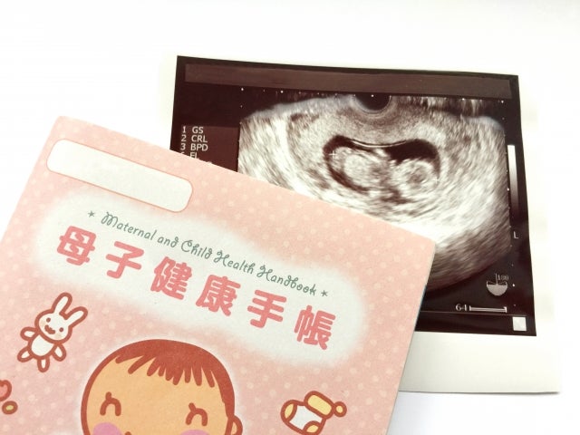 母子手帳とエコー写真