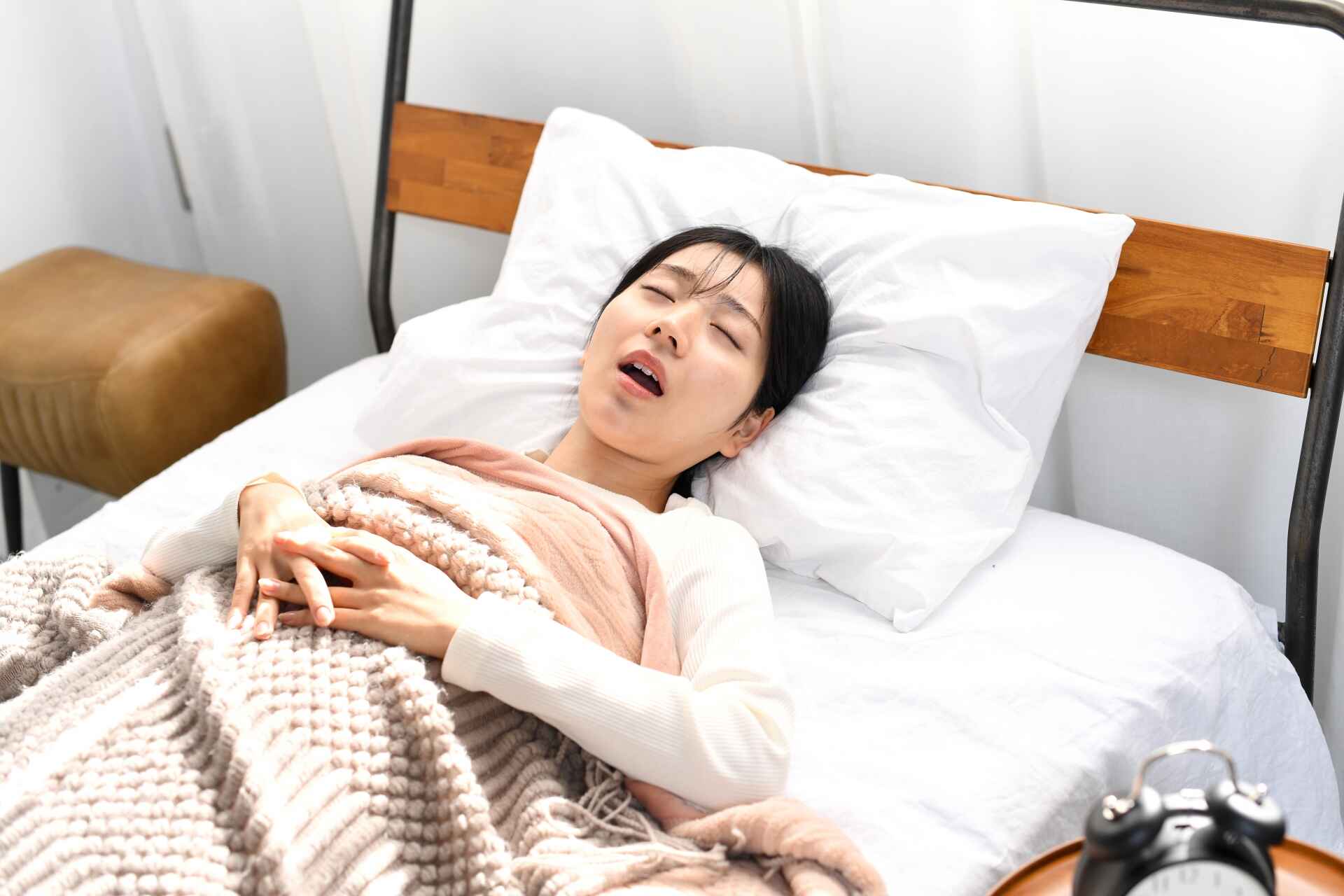 体重が増加しやすい妊娠中は睡眠時無呼吸症候群に注意
