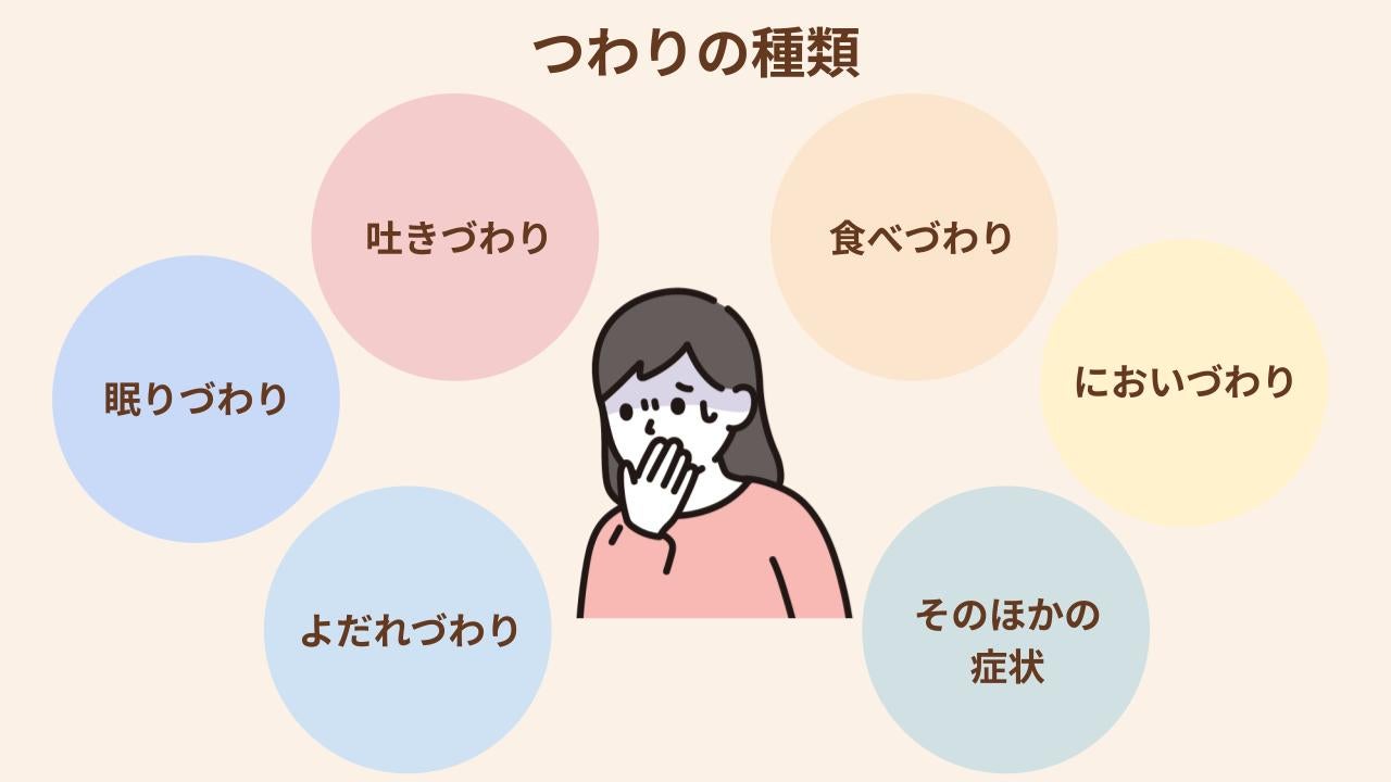つわりの種類と対処法を紹介
